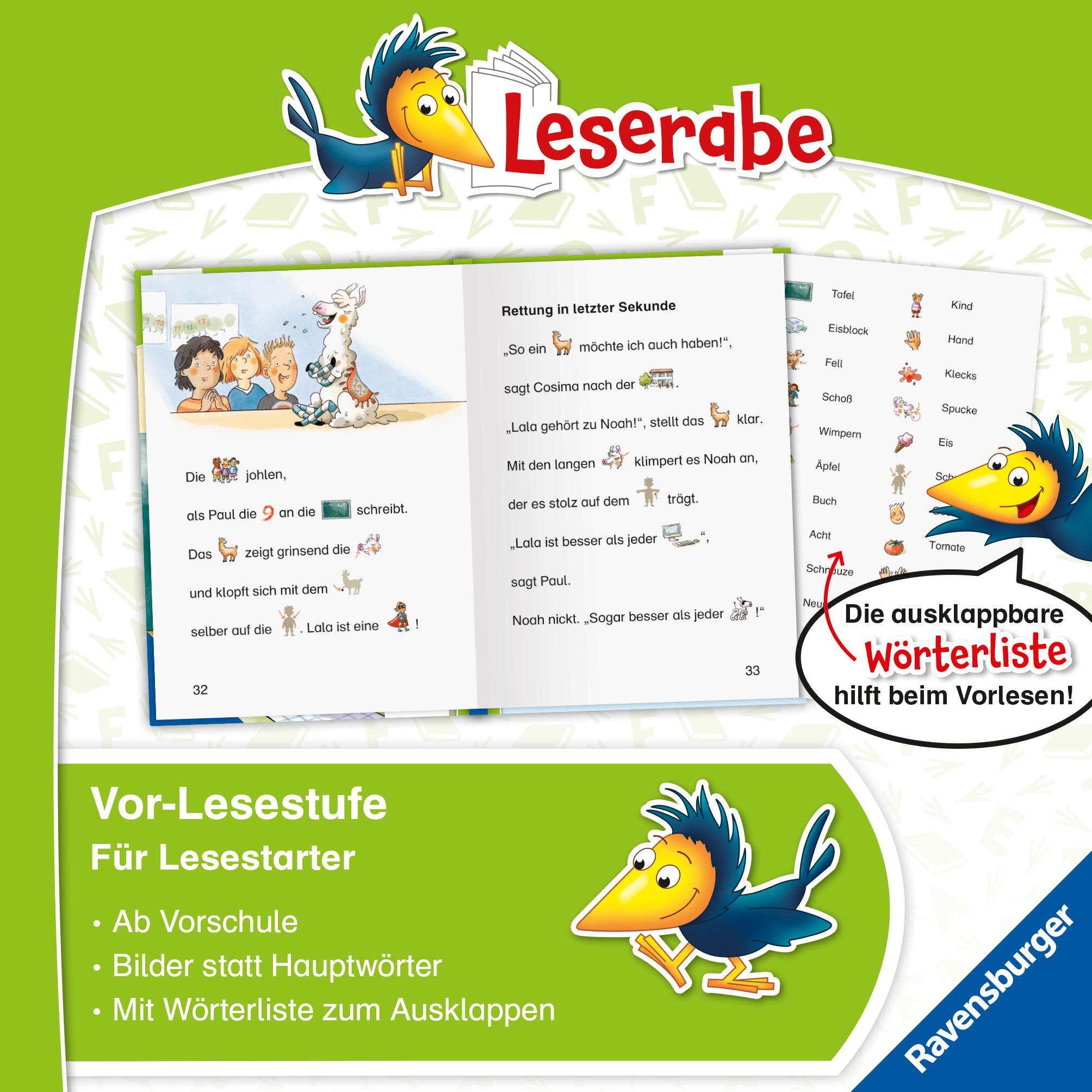 Bild: 9783473462131 | Leserabe - Vor-Lesestufe - Lala, das labernde Lama | Fischer-Hunold