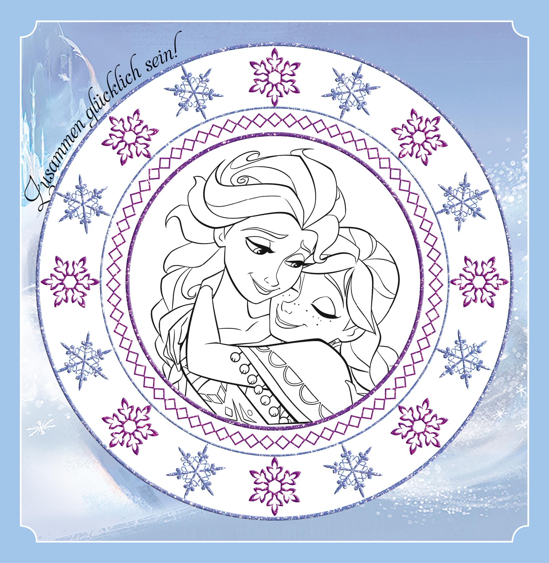 Bild: 9783833242090 | Disney Die Eiskönigin: Meine Glitzer-Mandalas zum Ausmalen | Panini