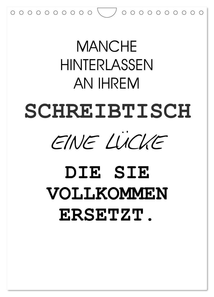 Bild: 9783435959600 | Typo-Kalender für das Büro. Gemeine und lustige Sprüche...