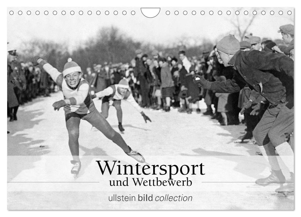 Cover: 9783435578511 | Wintersport und Wettbewerb (Wandkalender 2025 DIN A4 quer),...