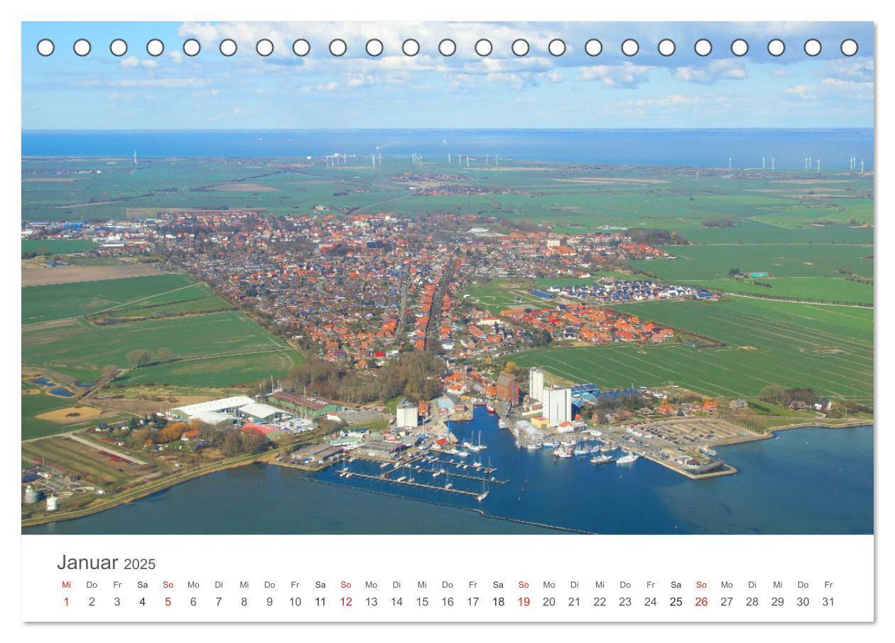 Bild: 9783435095964 | Fehmarn aus der Luft (Tischkalender 2025 DIN A5 quer), CALVENDO...