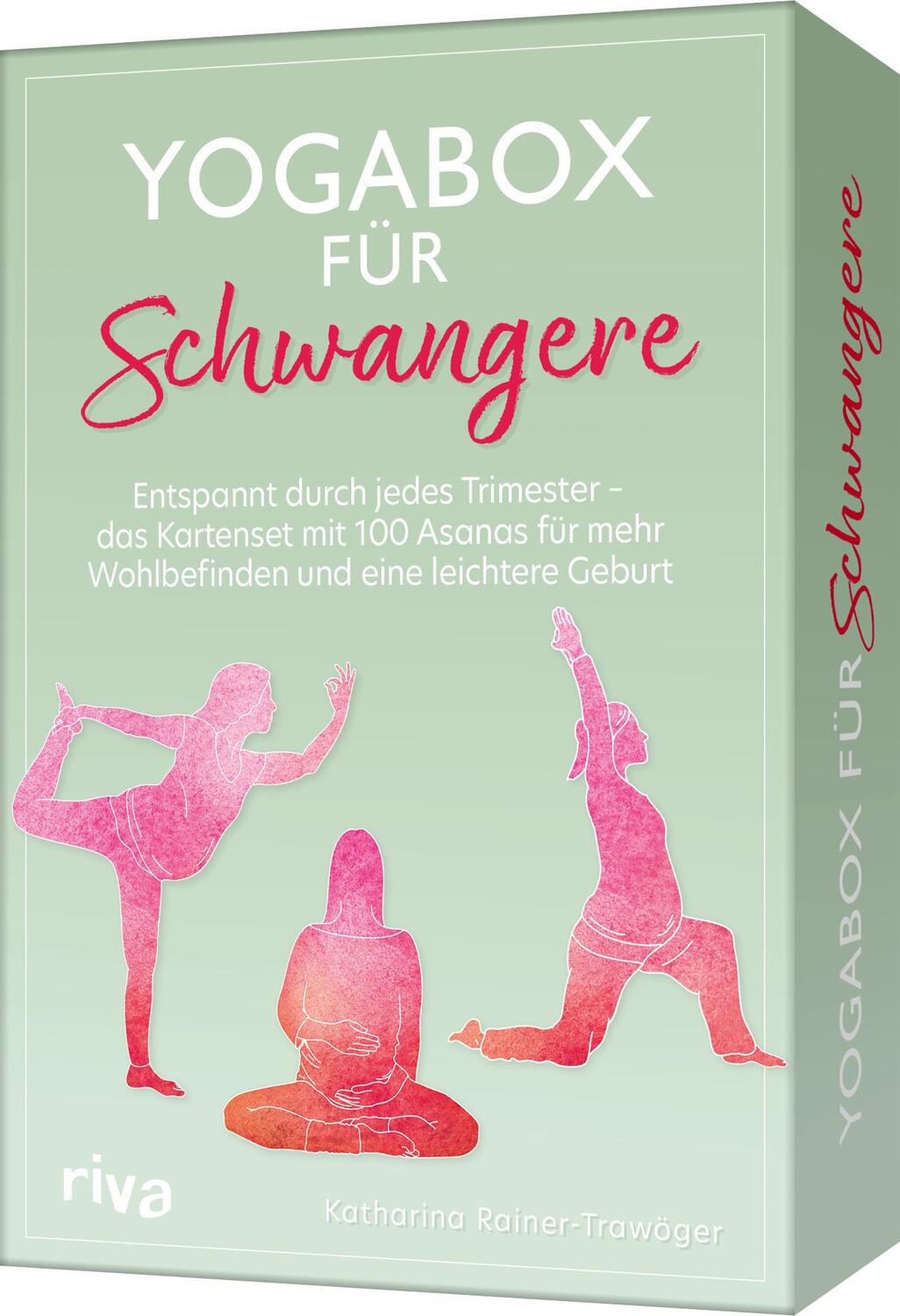 Cover: 9783742323095 | Yogabox für Schwangere | Katharina Rainer-Trawöger | Box | 100 S.