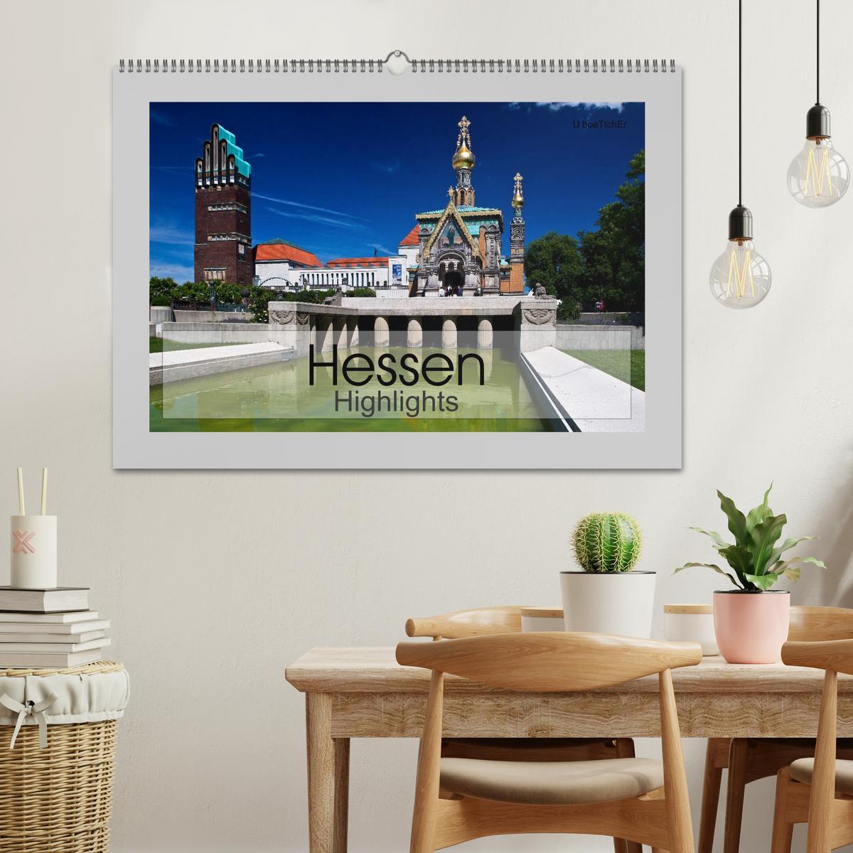 Bild: 9783435645763 | Hessen Highlights (Wandkalender 2025 DIN A2 quer), CALVENDO...