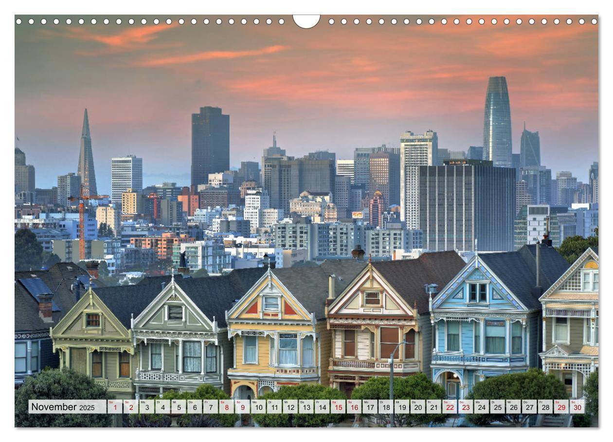 Bild: 9783435110155 | San Francisco - City on the Bay (Wandkalender 2025 DIN A3 quer),...