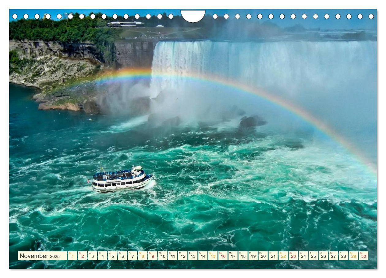 Bild: 9783435568338 | Niagarafälle - American Falls und Horseshoe Fall (Wandkalender 2025...