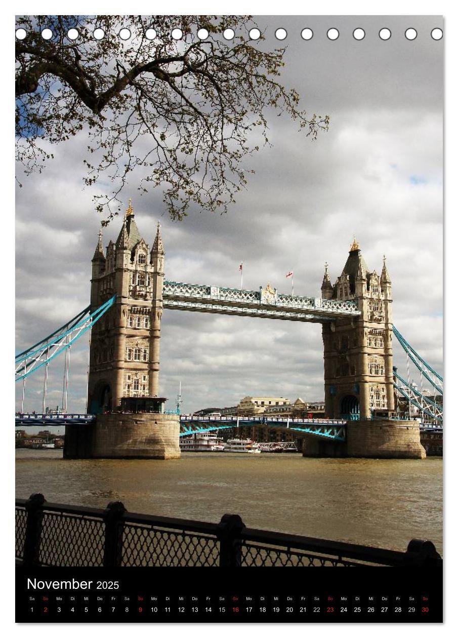 Bild: 9783457065518 | London - Impressionen (Tischkalender 2025 DIN A5 hoch), CALVENDO...