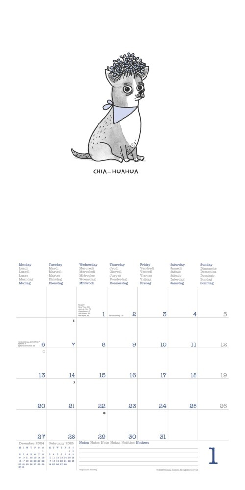 Bild: 4002725994028 | N NEUMANNVERLAGE - A Dog's Life 2025 Broschürenkalender, 30x30cm,...