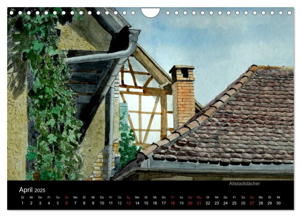 Bild: 9783435702022 | Deutschland in Aquarell (Wandkalender 2025 DIN A4 quer), CALVENDO...