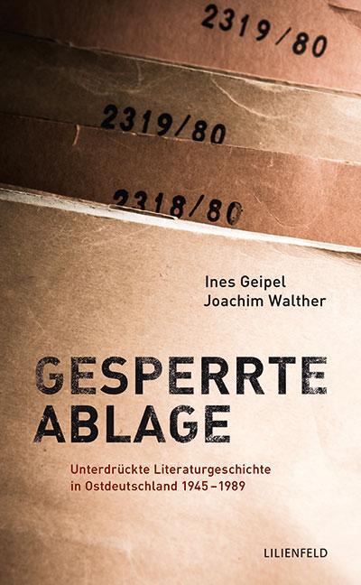 Cover: 9783940357502 | Gesperrte Ablage | Ines Geipel (u. a.) | Buch | 456 S. | Deutsch