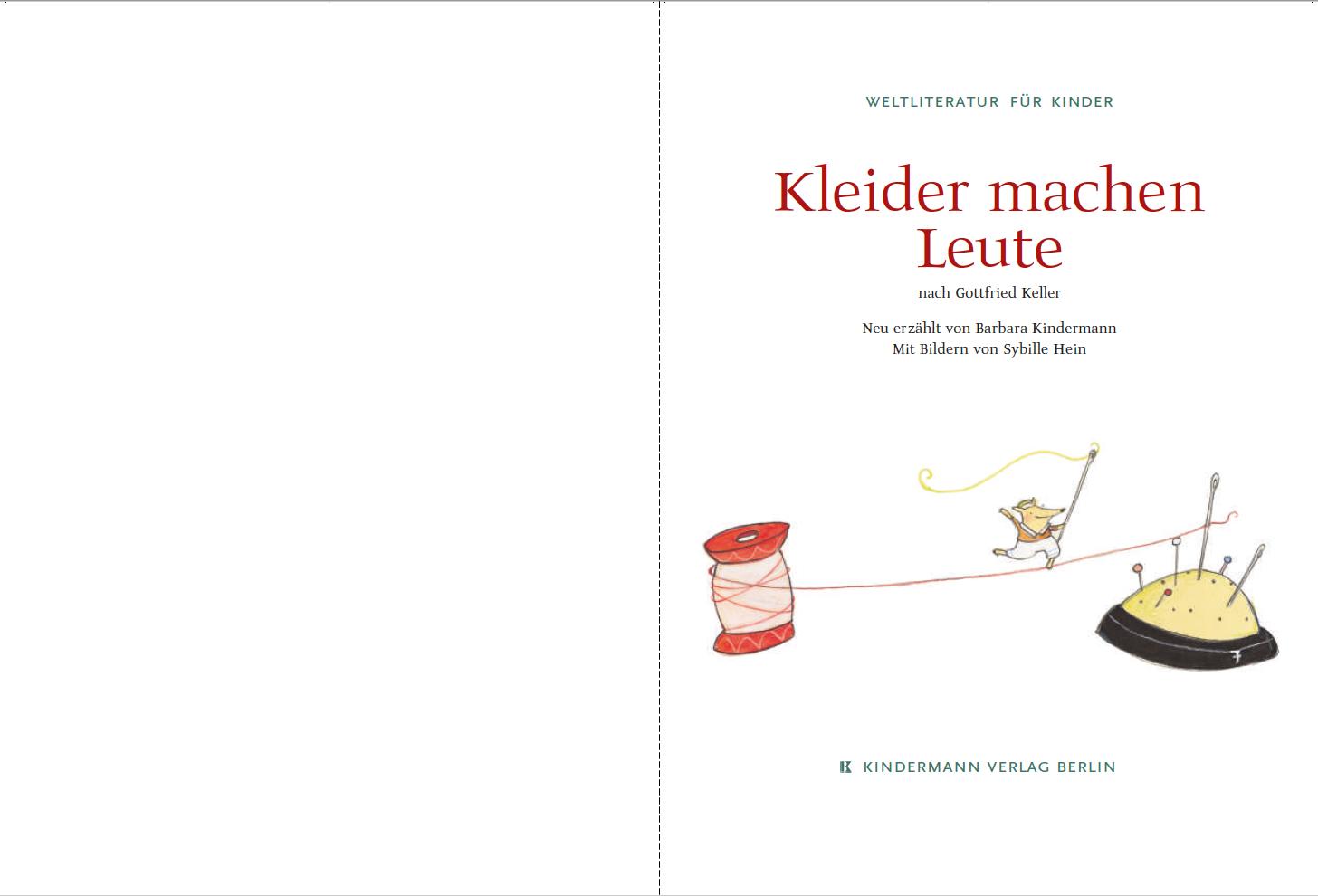 Bild: 9783934029170 | Kleider machen Leute | Barbara Kindermann (u. a.) | Buch | 36 S.