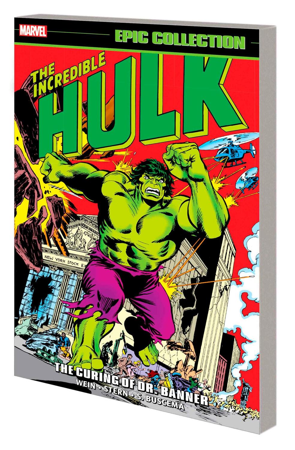 Cover: 9781302948795 | Incredible Hulk Epic Collection: The Curing Of Dr. Banner | Len Wein