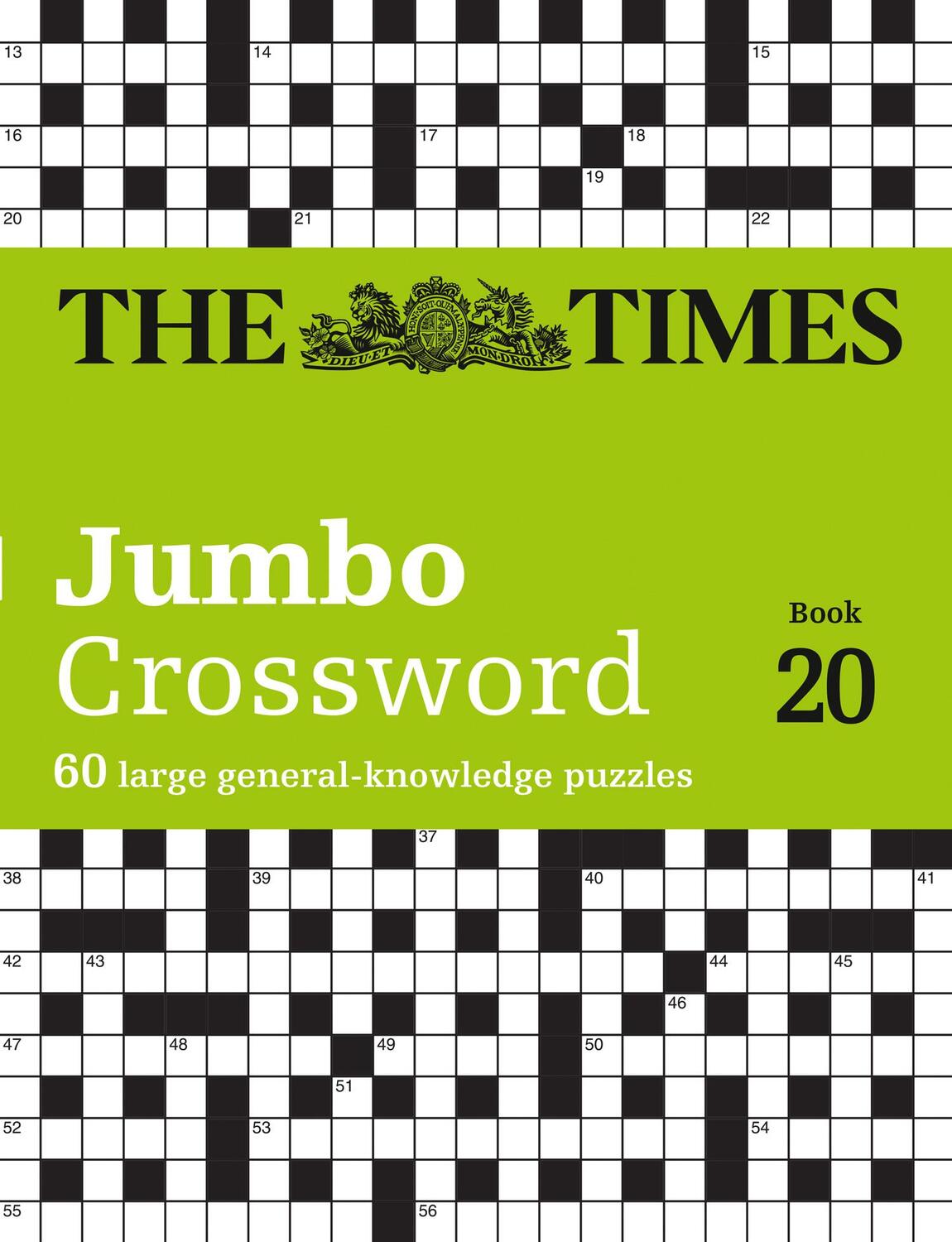 Cover: 9780008470074 | The Times Jumbo Cryptic Crossword Book 20: The World's Most...