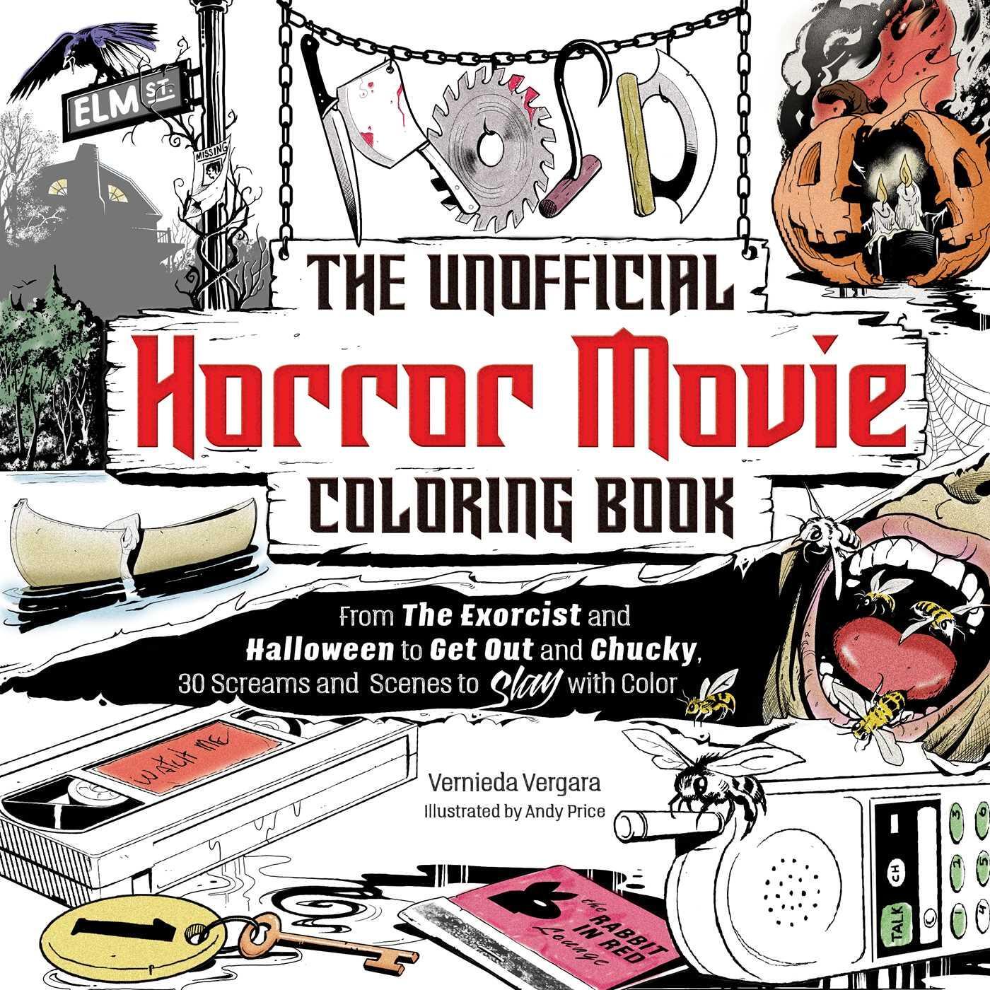 Bild: 9781507221365 | The Unofficial Horror Movie Coloring Book | Vernieda Vergara | Buch