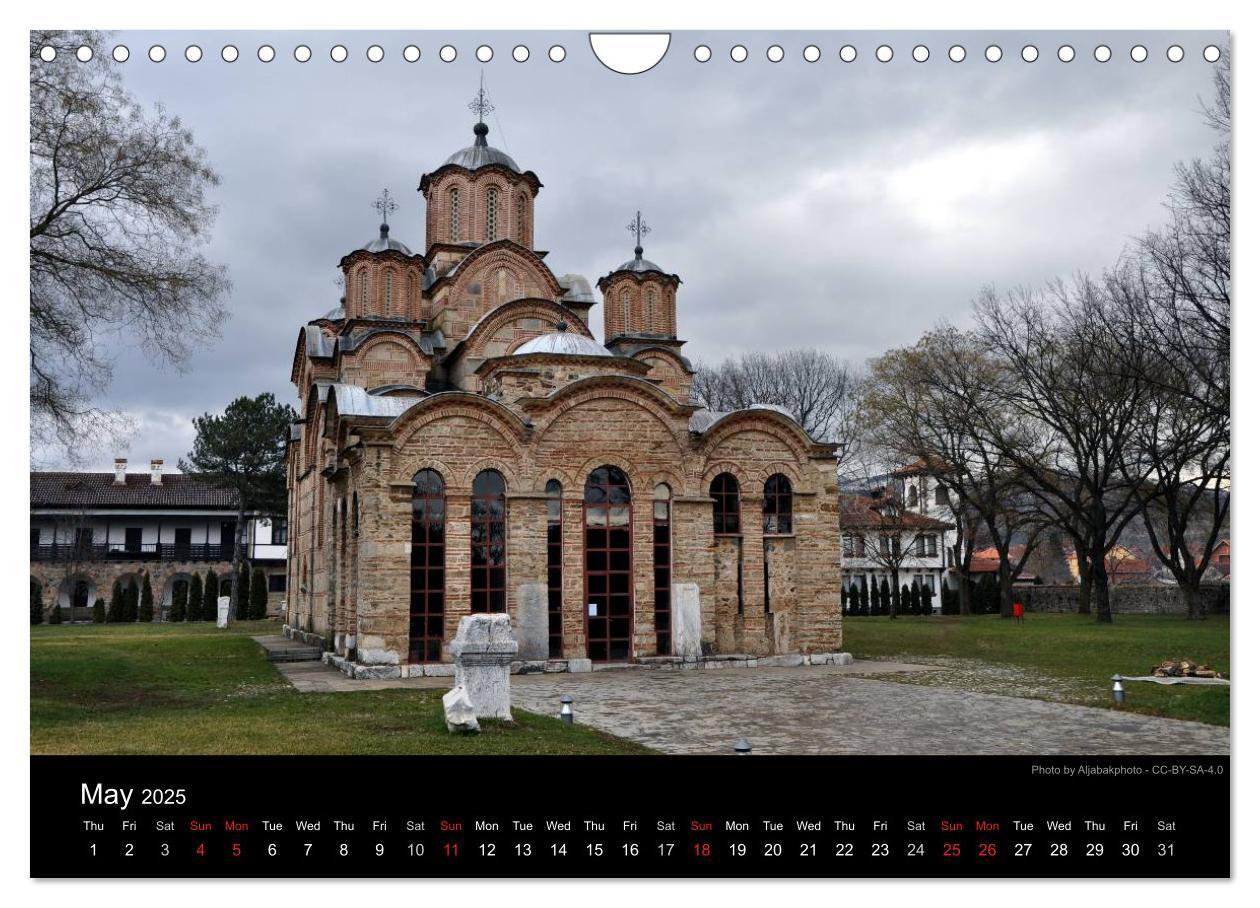 Bild: 9781325961405 | Monuments of Kosovo 2025 (Wall Calendar 2025 DIN A4 landscape),...