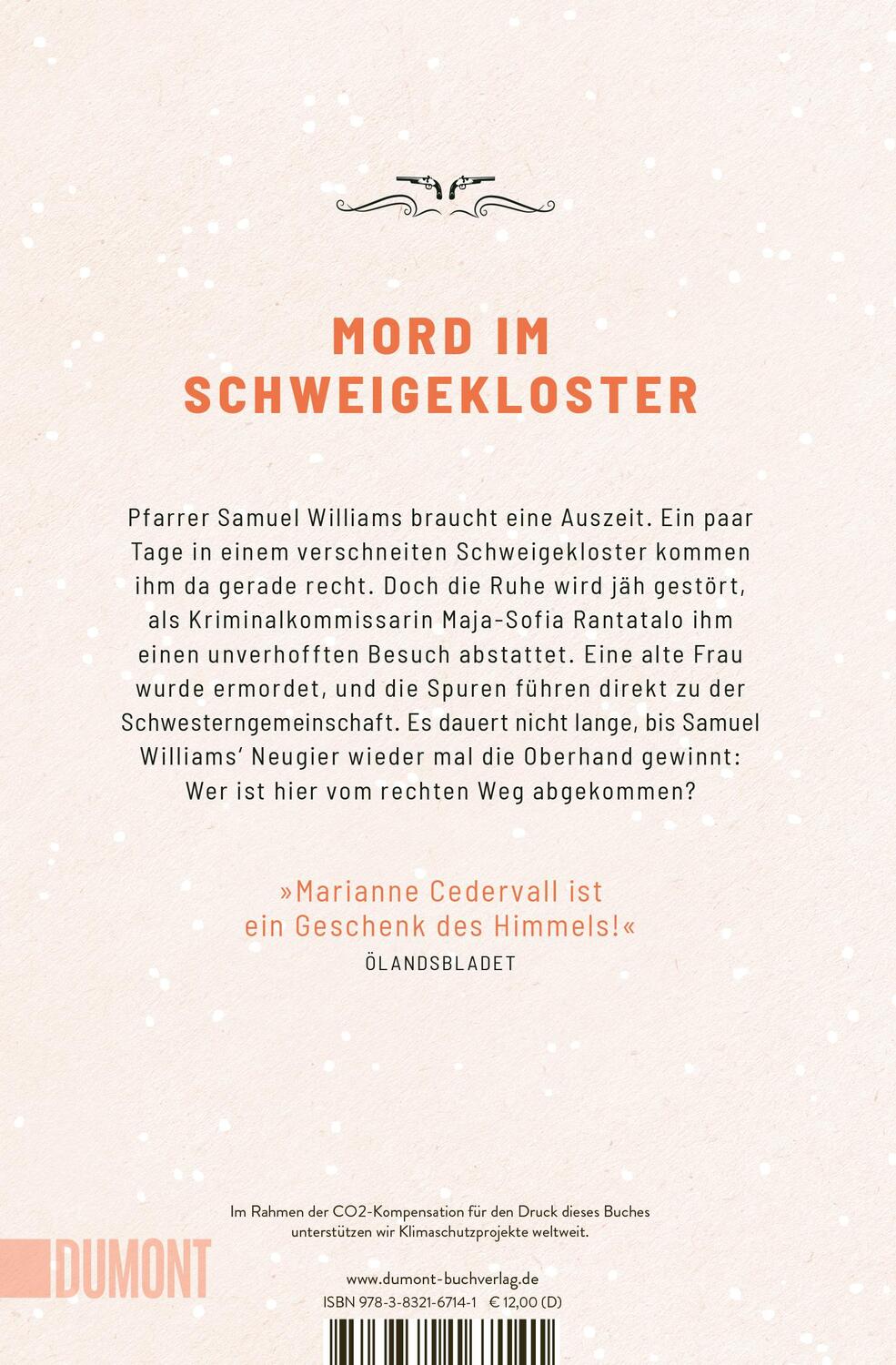 Rückseite: 9783832167141 | Schwedische Schwestern | Ein Fall für Pfarrer Samuel Williams | Buch