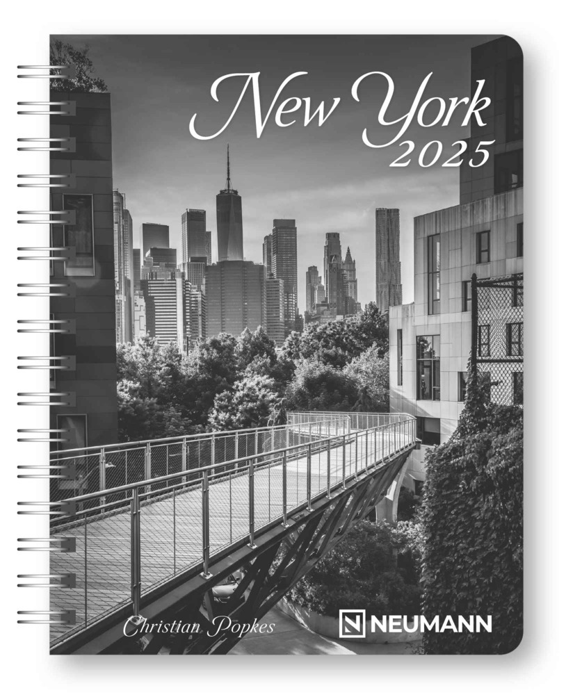 Cover: 4002725994783 | N NEUMANNVERLAGE - New York 2025 Diary, 16,5x21,6cm,...