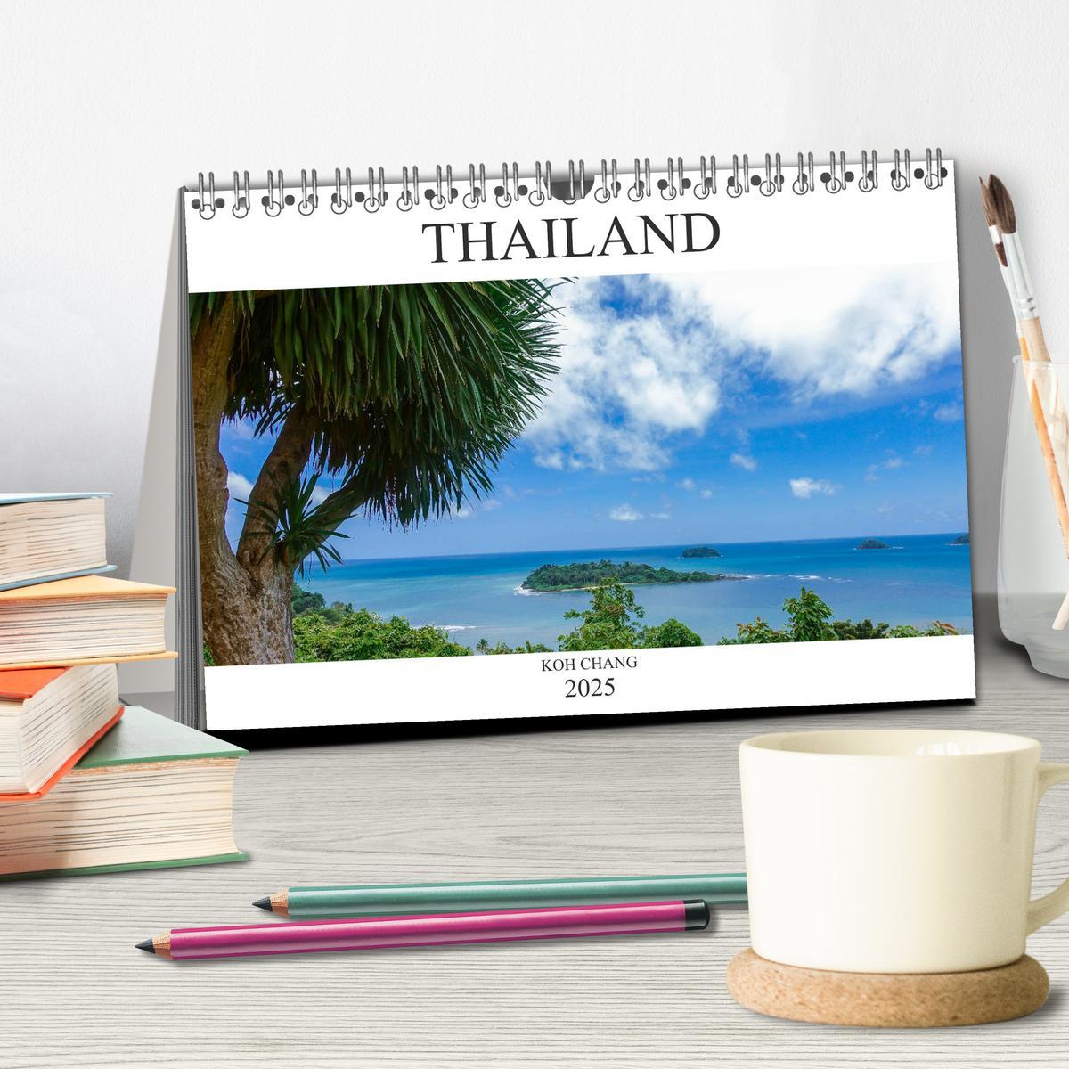 Bild: 9783435112821 | Thailand Koh Chang (Tischkalender 2025 DIN A5 quer), CALVENDO...