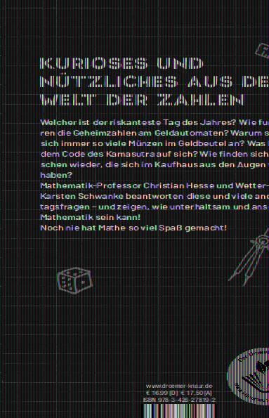 Rückseite: 9783426278192 | Von Glückszahl bis Geheimzahl | Mit Mathe die Rätsel des Alltags lösen