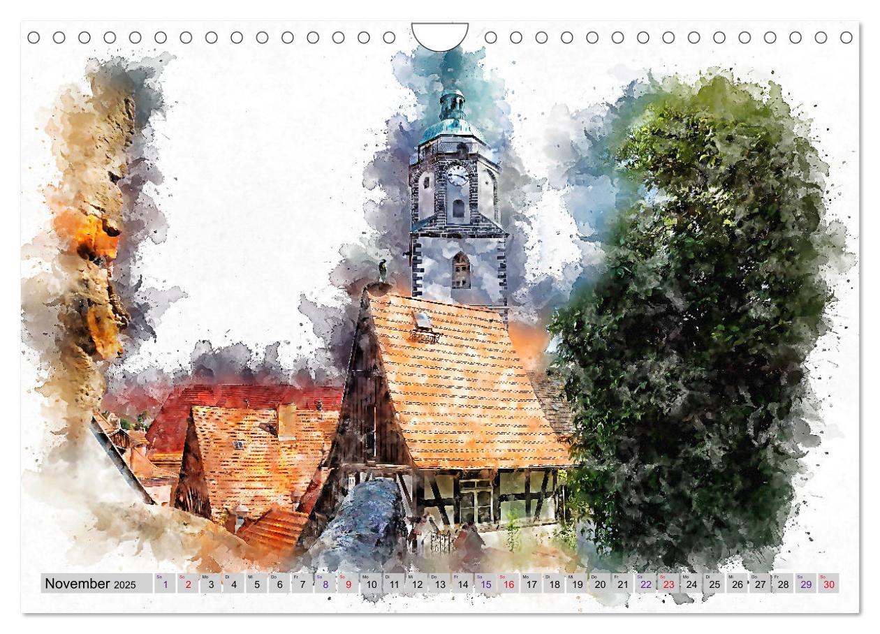 Bild: 9783435301928 | Malerisches Meißen (Wandkalender 2025 DIN A4 quer), CALVENDO...