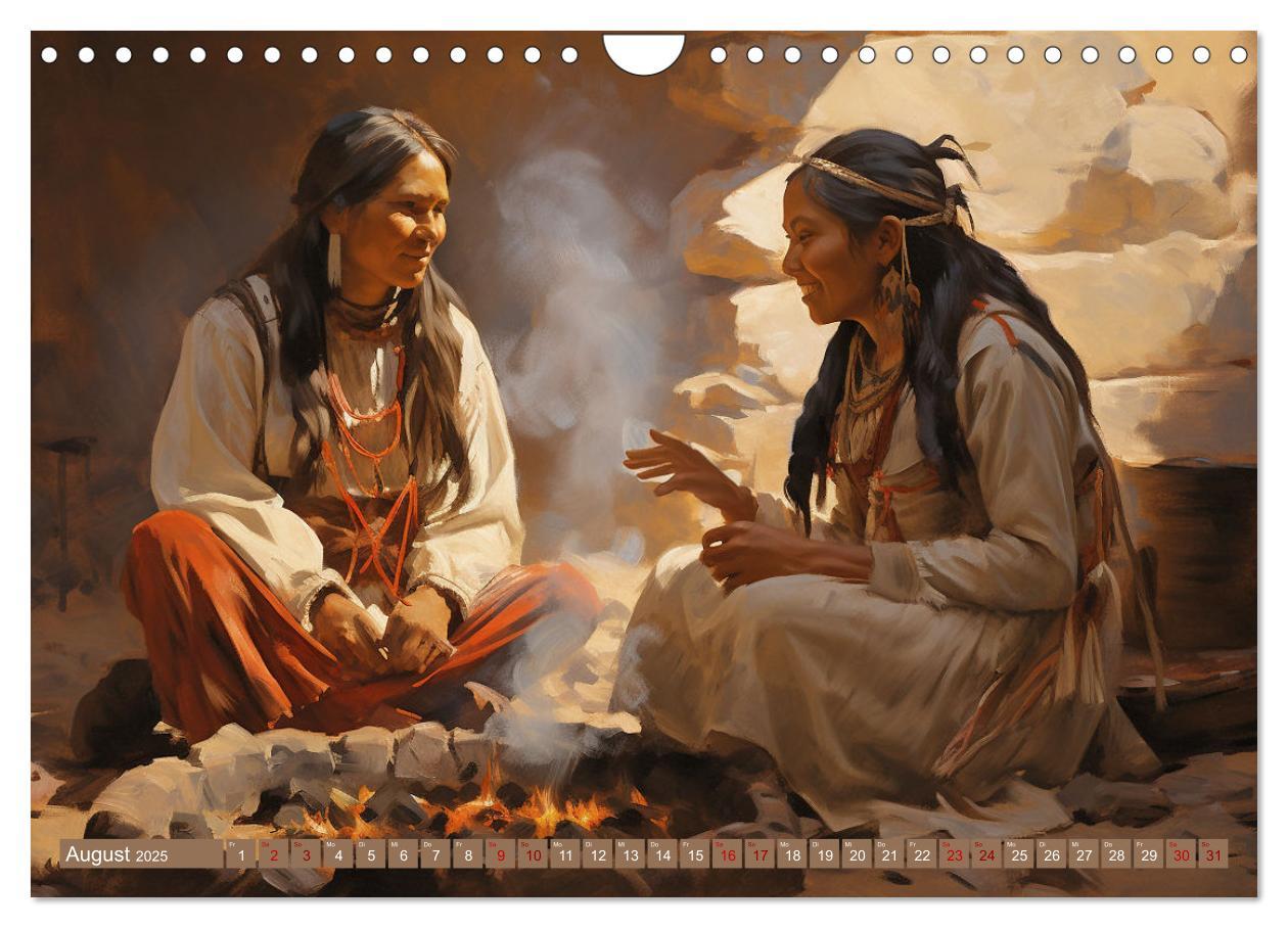 Bild: 9783383830761 | Indianische Impressionen (Wandkalender 2025 DIN A4 quer), CALVENDO...