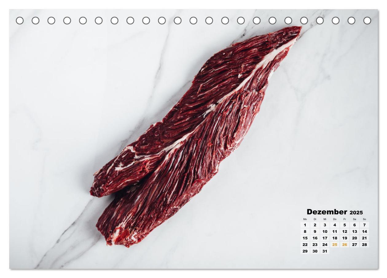 Bild: 9783435096275 | WAGYU (Tischkalender 2025 DIN A5 quer), CALVENDO Monatskalender | 2025