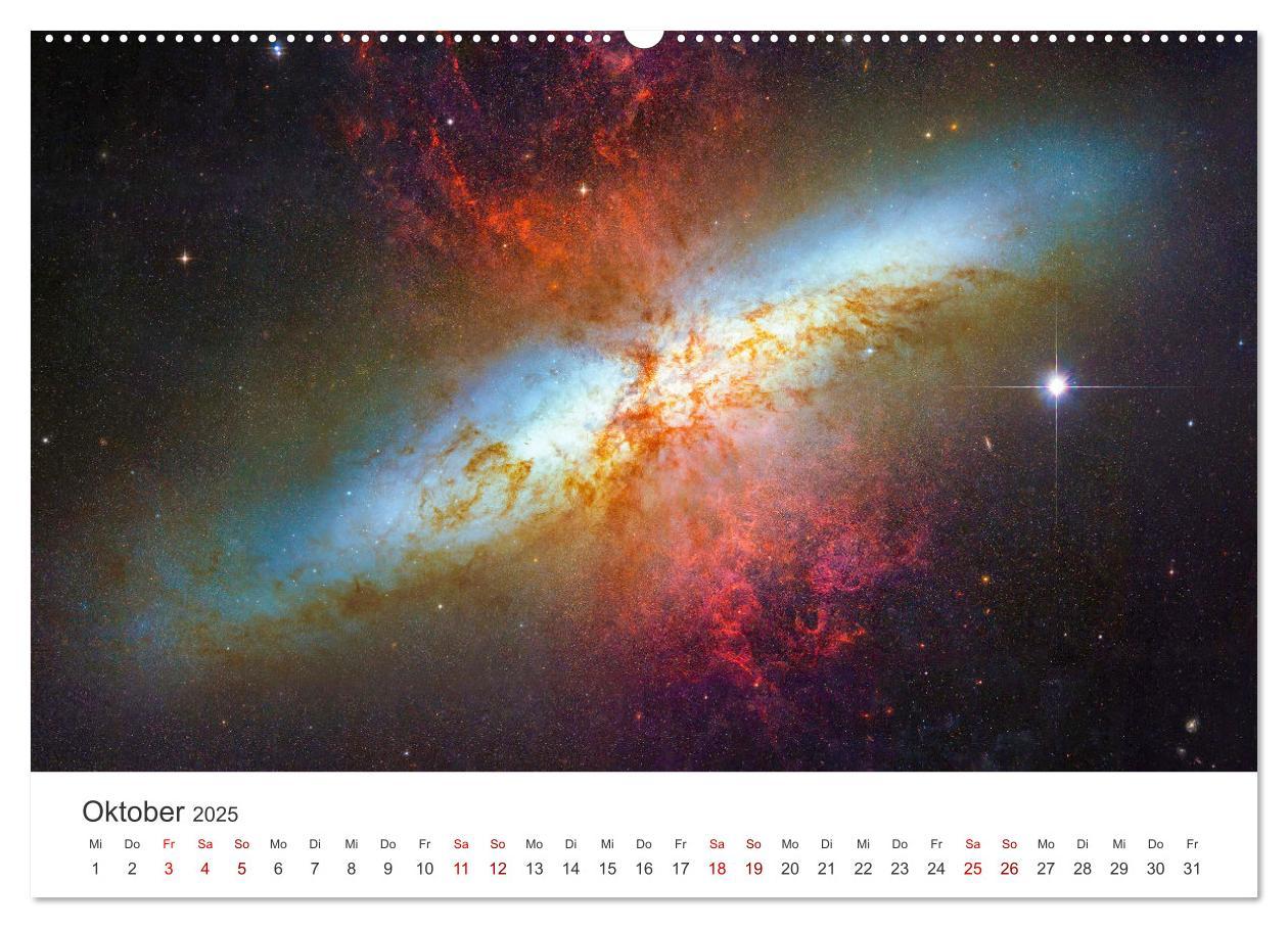 Bild: 9783383918087 | Nebel &amp; Galaxien - Faszination Weltraum (Wandkalender 2025 DIN A2...