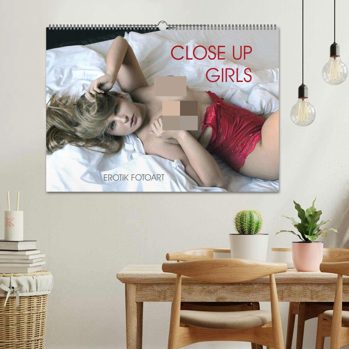 Bild: 9783435142880 | Erotik Fotoart Close Up Girls (Wandkalender 2025 DIN A2 quer),...