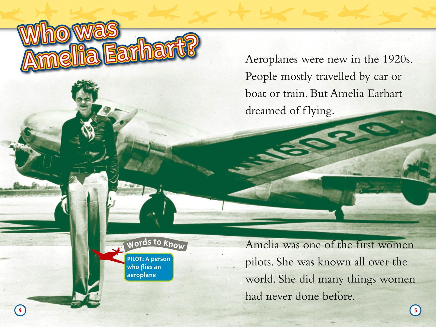 Bild: 9780008317164 | Amelia Earhart | Level 2 | Caroline Crosson Gilpin (u. a.) | Buch