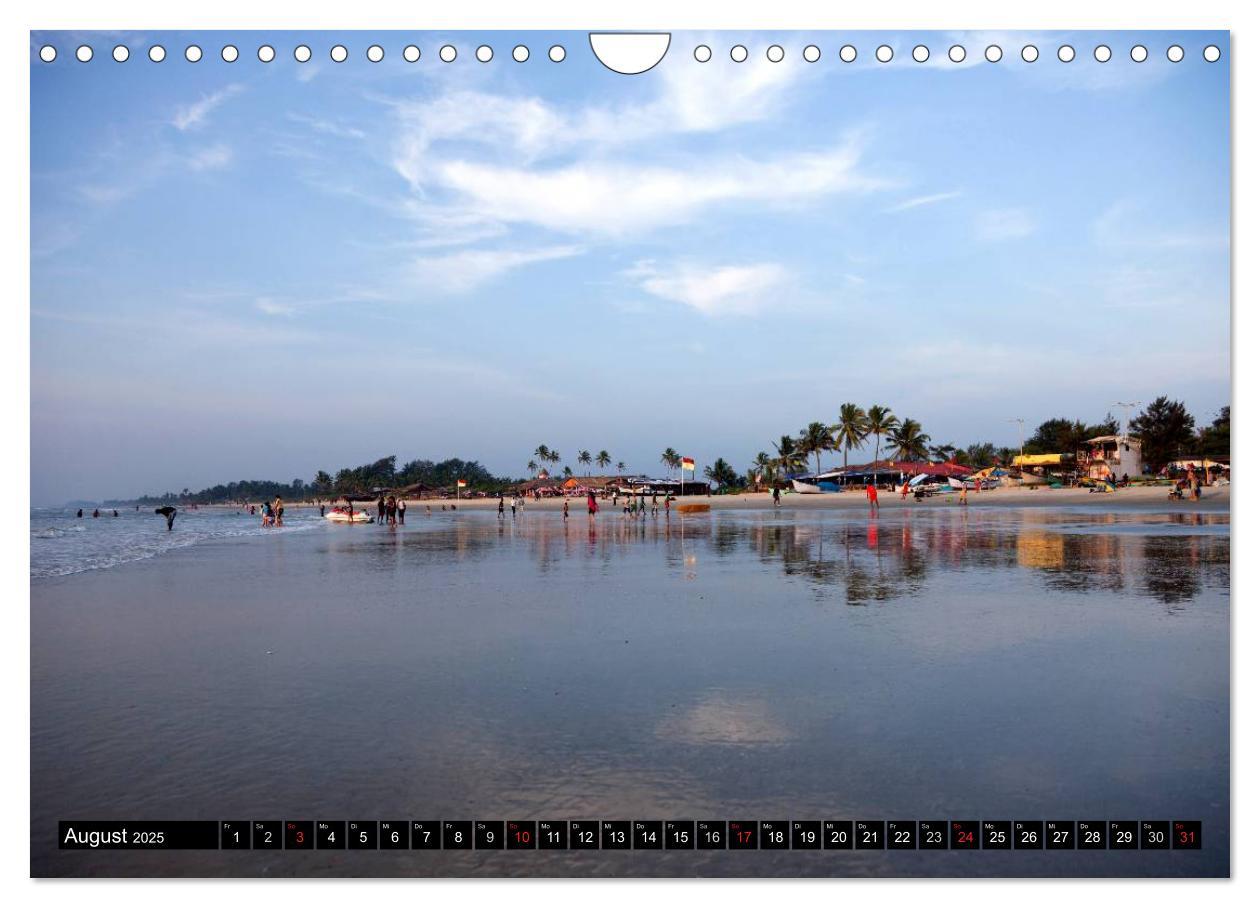 Bild: 9783435626557 | Indien - Goa (Wandkalender 2025 DIN A4 quer), CALVENDO Monatskalender