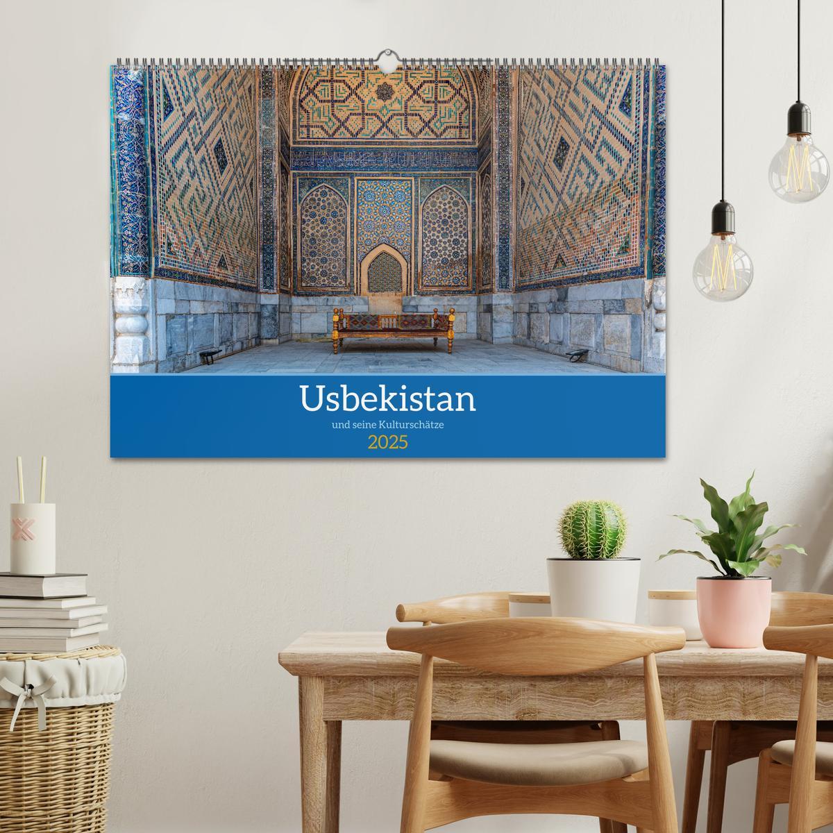 Bild: 9783457131763 | Usbekistan und seine Kulturschätze (Wandkalender 2025 DIN A2 quer),...