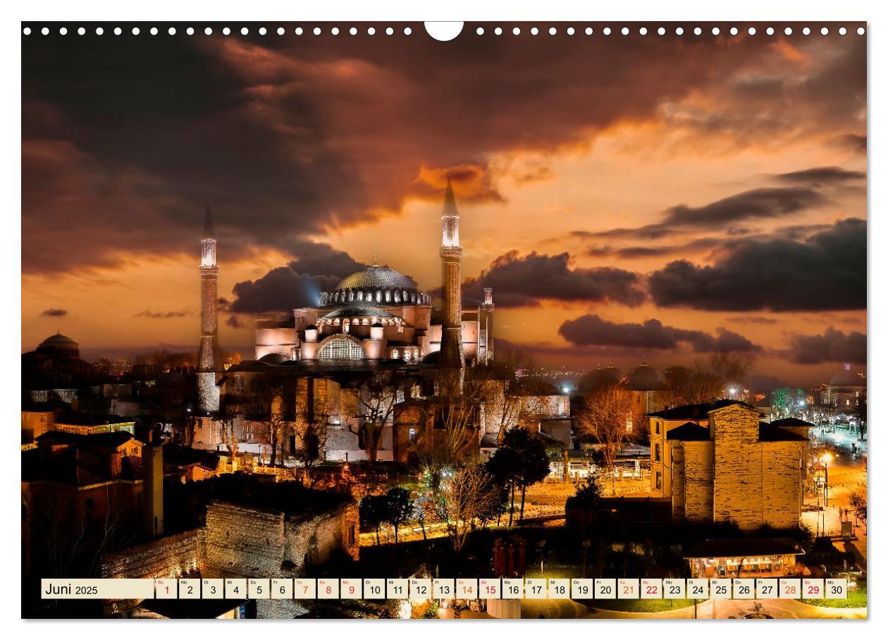 Bild: 9783383928871 | Metropolen - Nacht Skylines (Wandkalender 2025 DIN A3 quer),...