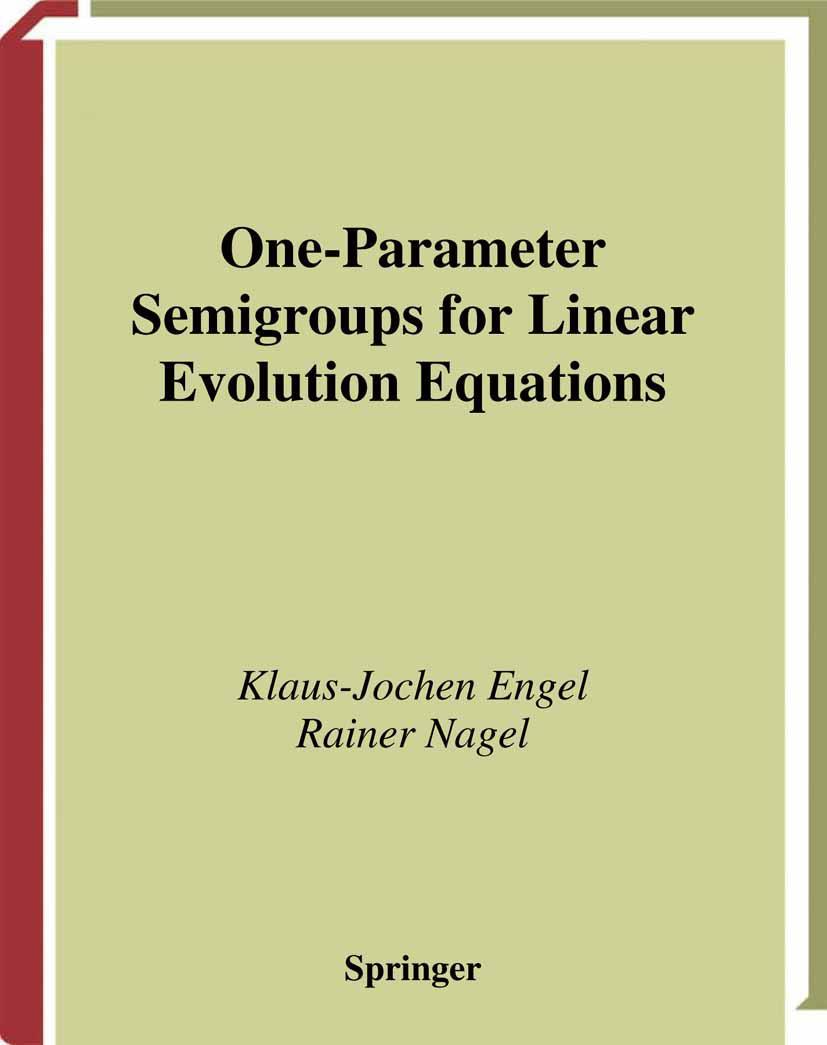 Cover: 9780387984636 | One-Parameter Semigroups for Linear Evolution Equations | Buch | xxi