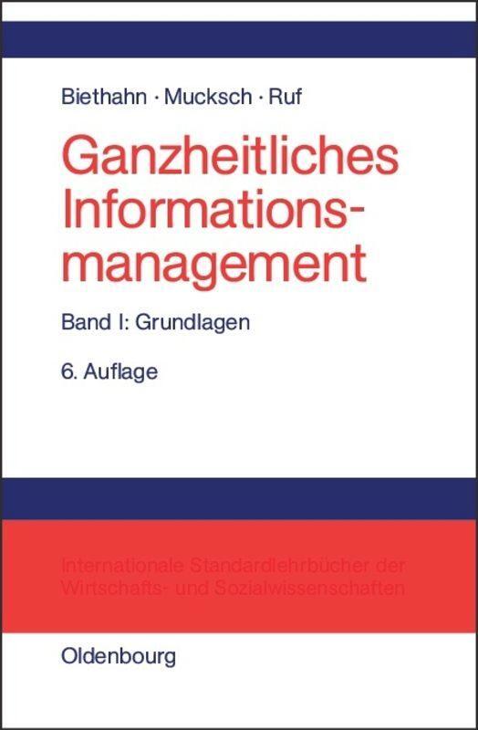 Cover: 9783486200201 | Grundlagen | Jörg Biethahn (u. a.) | Buch | HC runder Rücken kaschiert