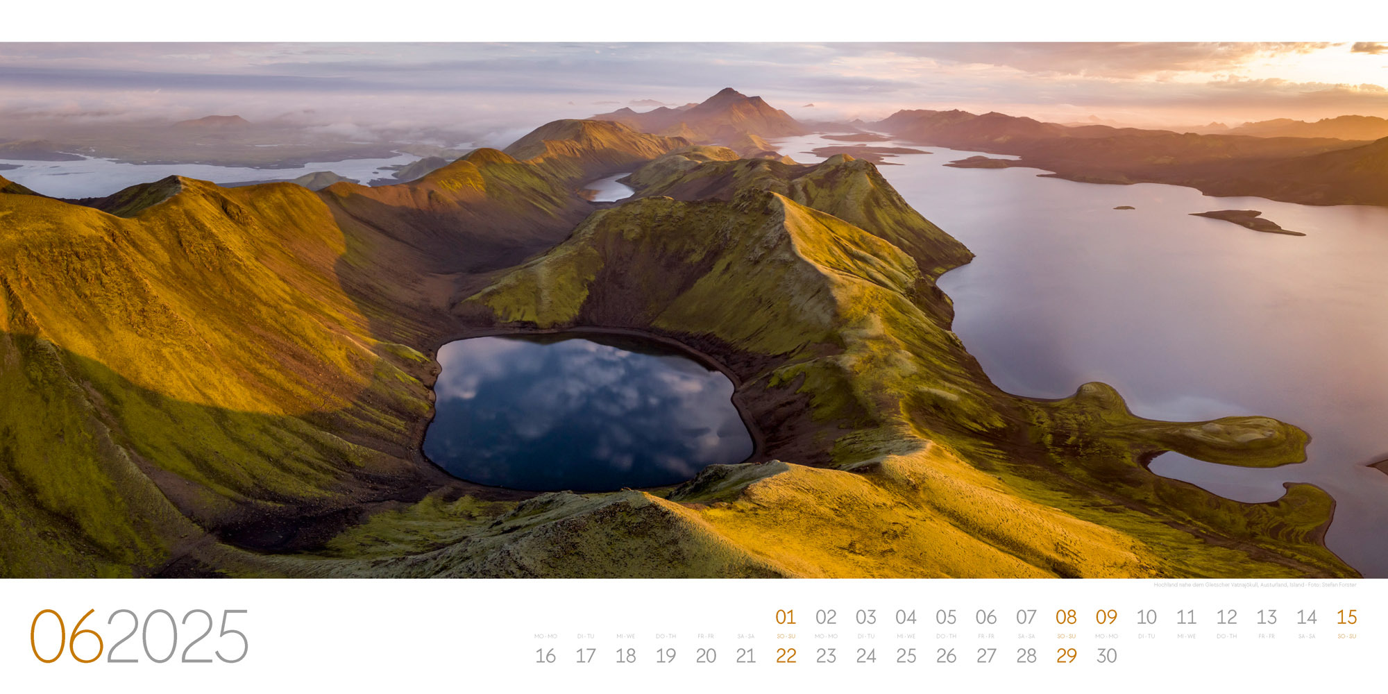 Bild: 9783838435312 | Panorama - Stefan Forster Kalender 2025 | Stefan Forster (u. a.)