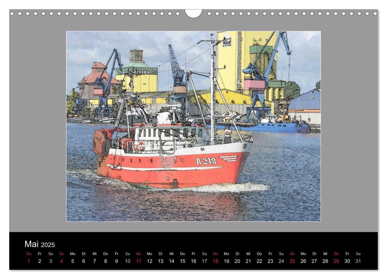 Bild: 9783435818778 | Am Nord- Ostsee-Kanal (Wandkalender 2025 DIN A3 quer), CALVENDO...