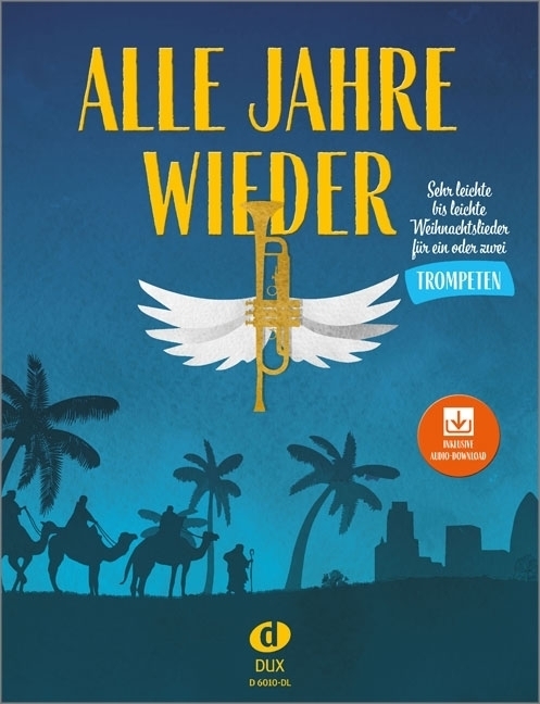 Cover: 9783868493535 | Alle Jahre wieder - Trompete mit Audio-Download | Uwe Sieblitz | 2020