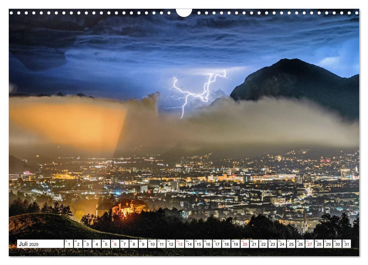 Bild: 9783435112654 | Gewitter in den Alpen (Wandkalender 2025 DIN A3 quer), CALVENDO...