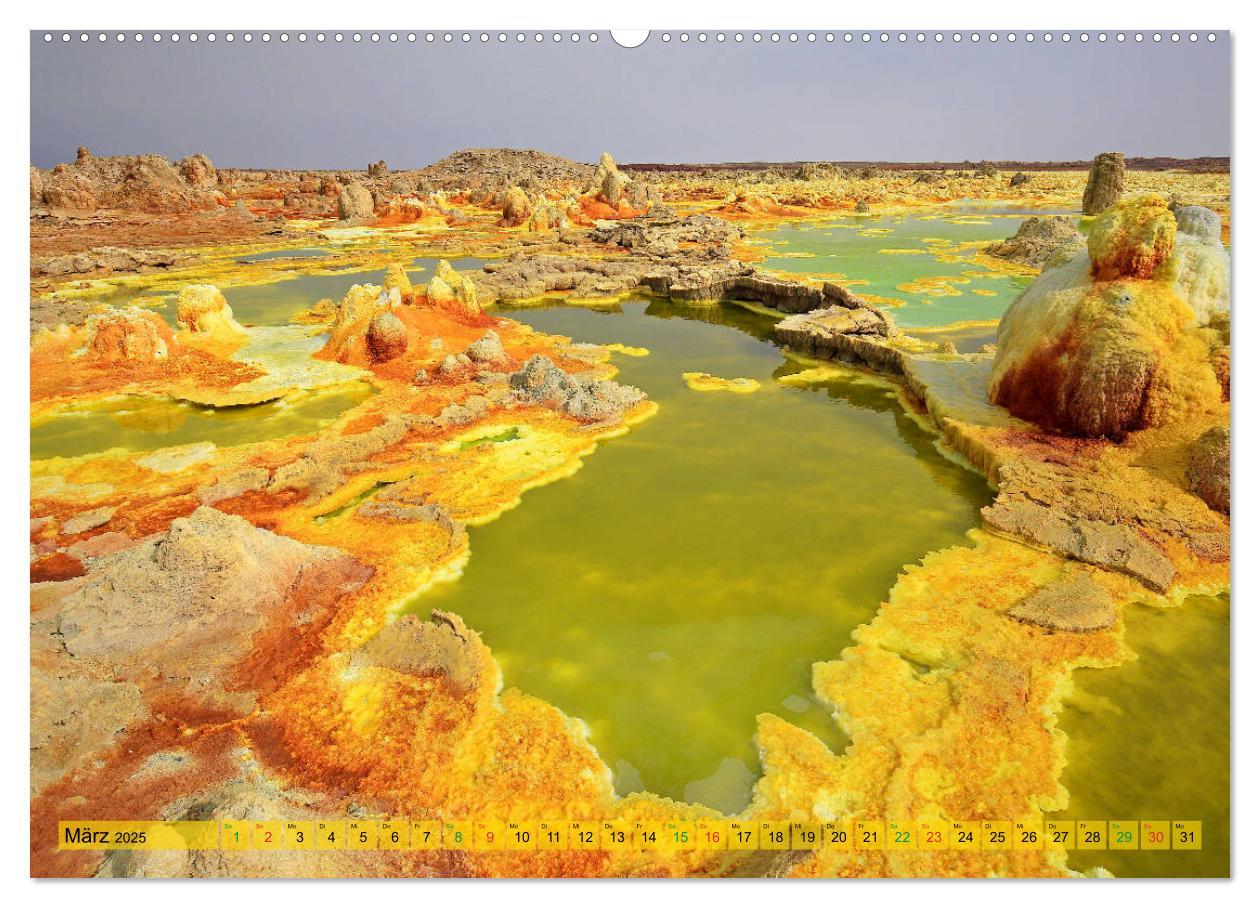 Bild: 9783435477623 | Vulkane Äthiopiens - Erta Ale und Dallol (Wandkalender 2025 DIN A2...