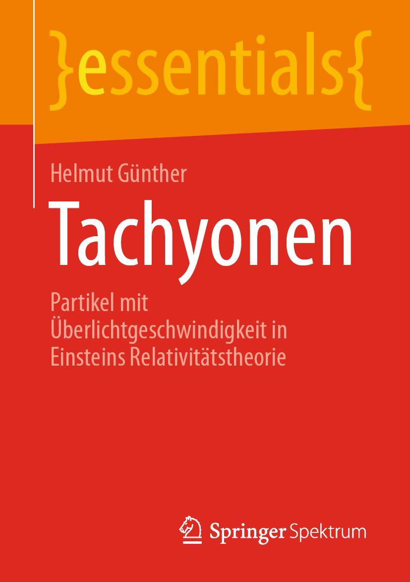 Cover: 9783658336448 | Tachyonen | Helmut Günther | Taschenbuch | ix | Deutsch | 2021