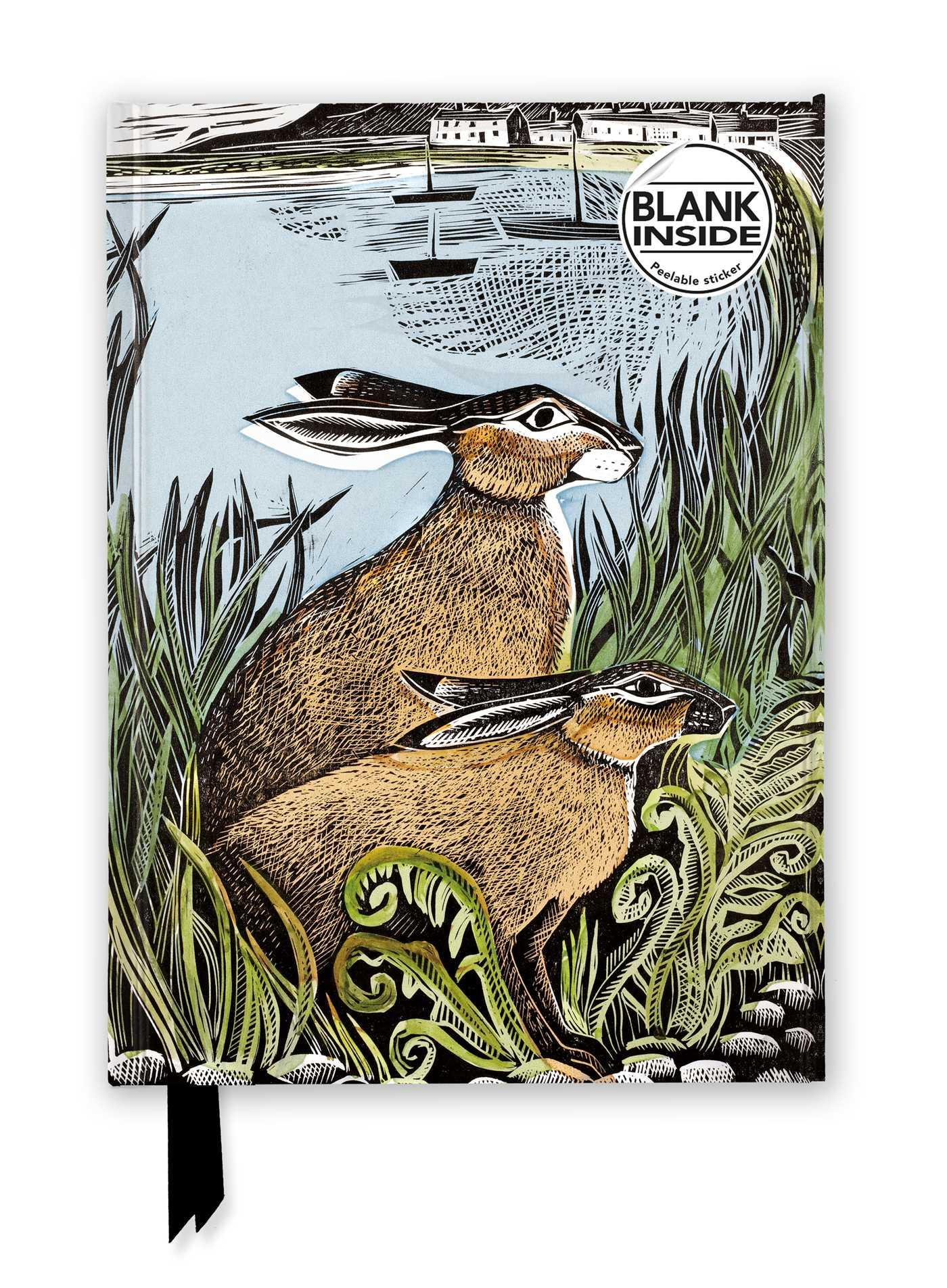 Cover: 9781804172056 | Angela Harding: Rathlin Hares (Foiled Blank Journal) | Publishing