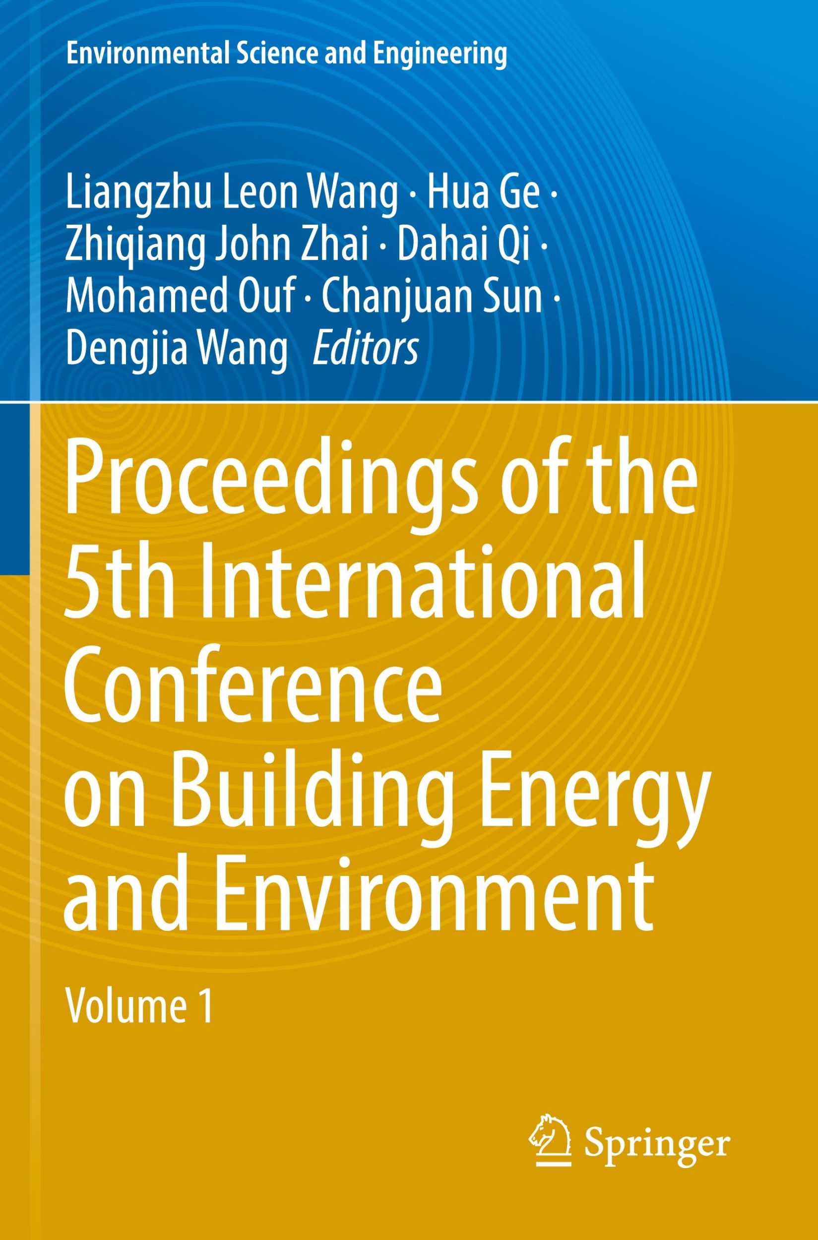 Cover: 9789811998232 | Proceedings of the 5th International Conference on Building Energy...