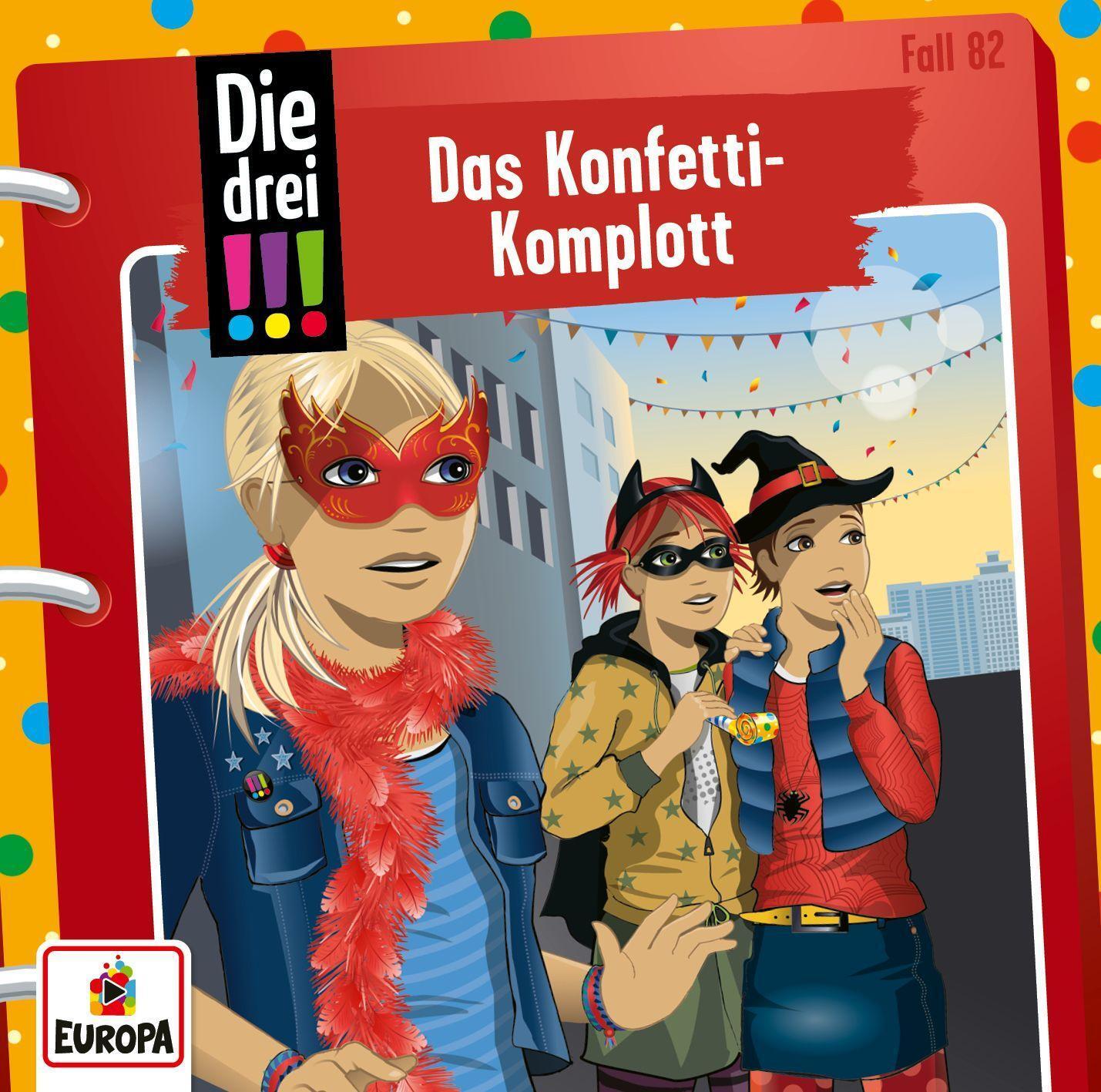 Cover: 9783803261854 | Die drei !!! 82: Das Konfetti-Komplott | Audio-CD | Die drei !!!