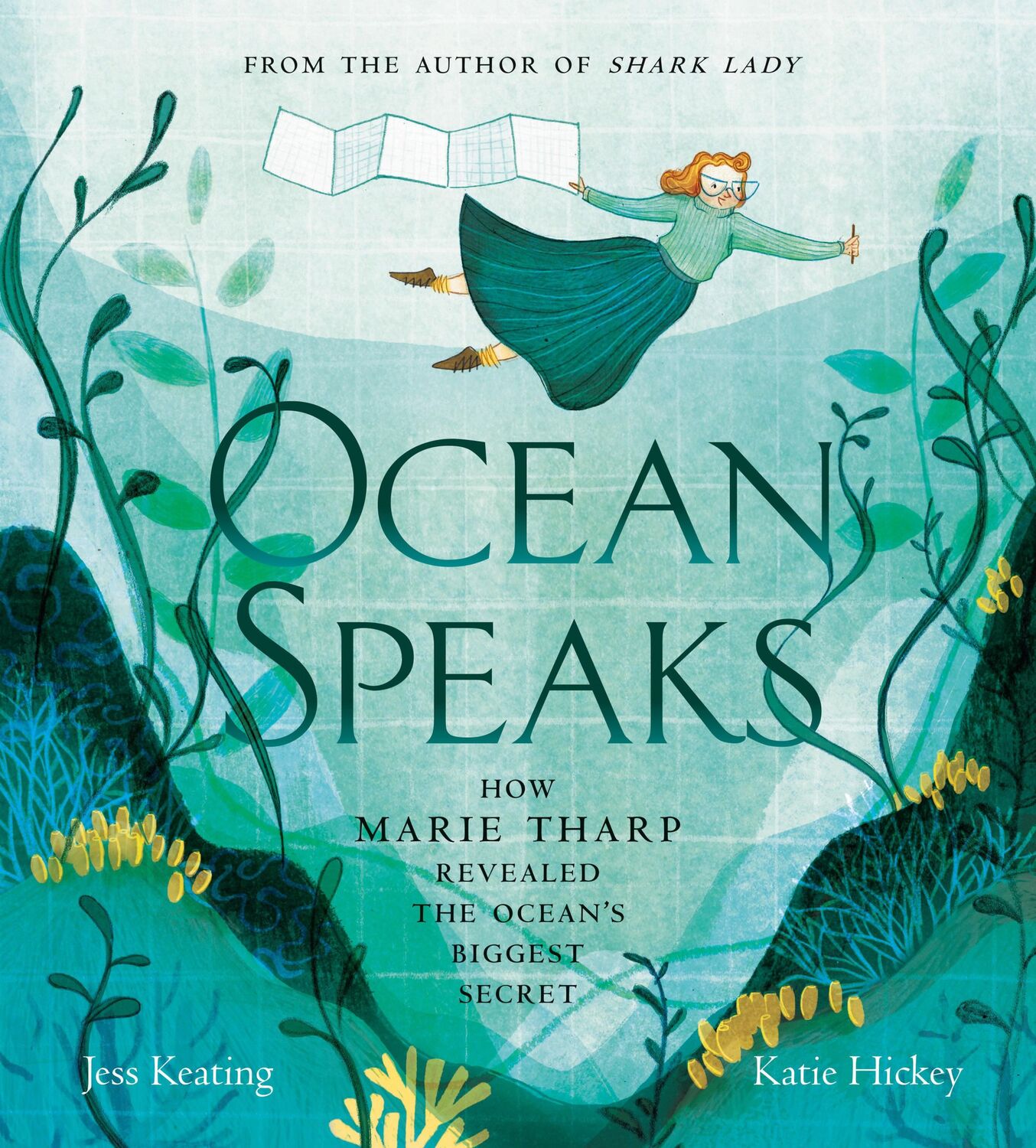 Cover: 9780735265080 | Ocean Speaks | How Marie Tharp Revealed the Ocean's Biggest Secret