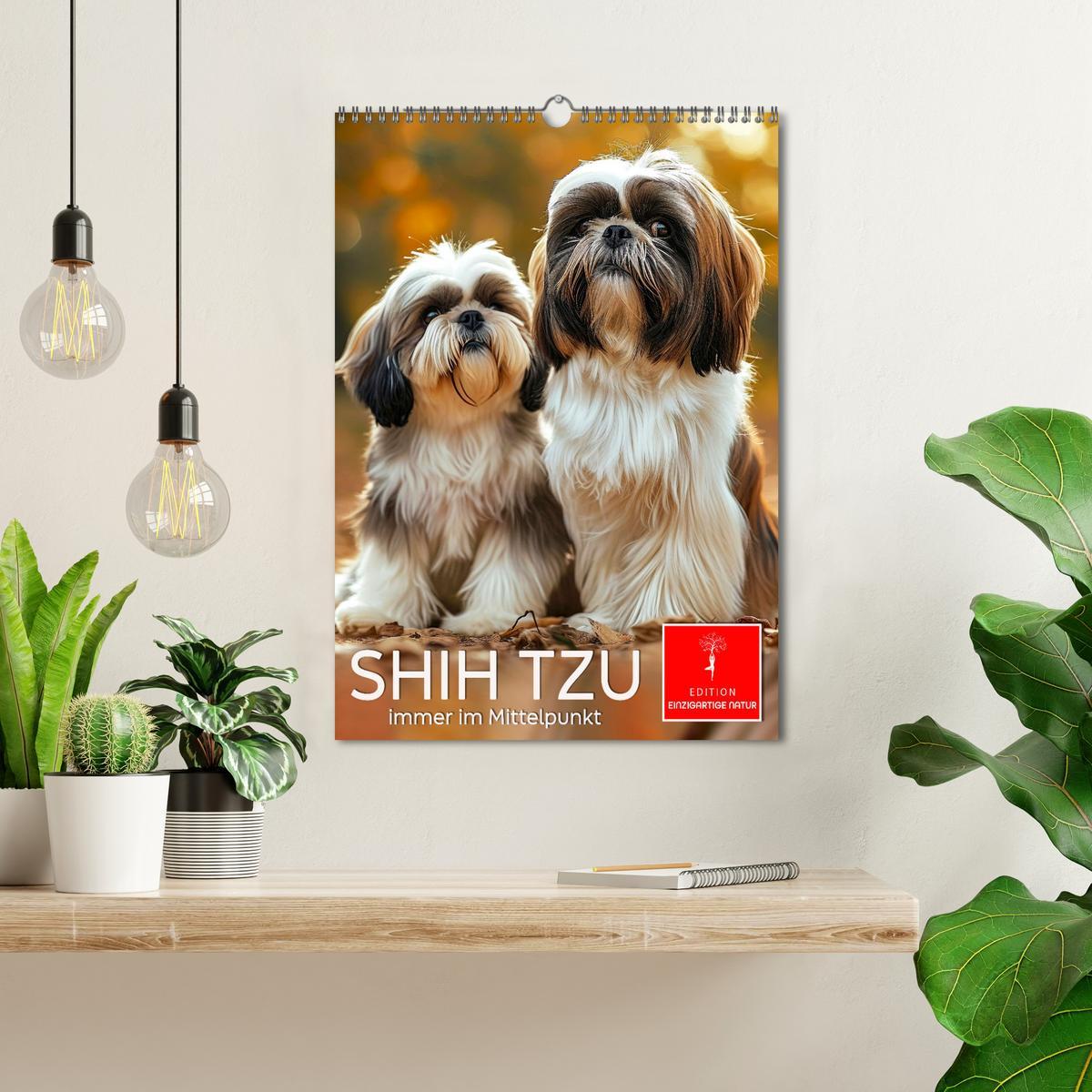 Bild: 9783383765384 | Shih Tzu - immer im Mittelpunkt (Wandkalender 2025 DIN A3 hoch),...