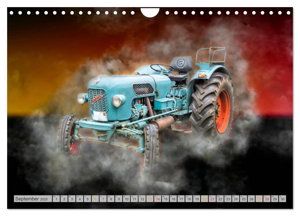 Bild: 9783435327652 | Traktor Legenden (Wandkalender 2025 DIN A4 quer), CALVENDO...