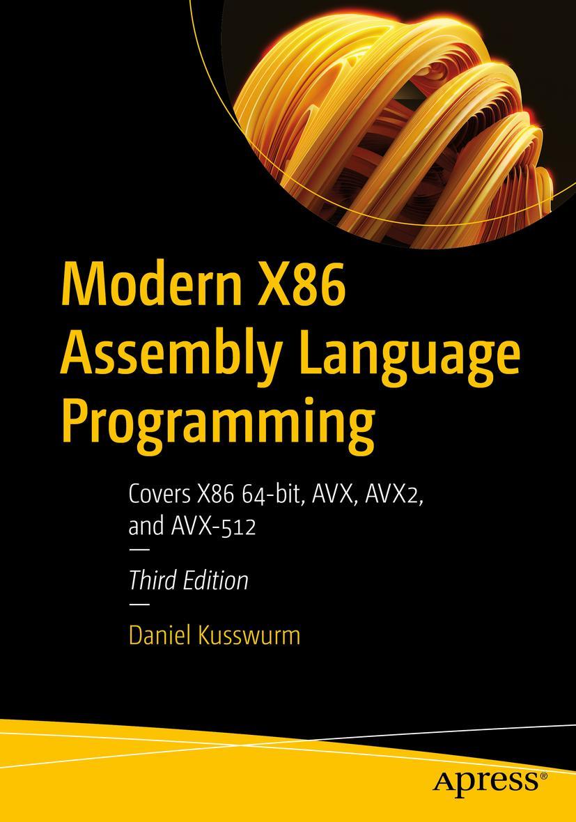 Cover: 9781484296028 | Modern X86 Assembly Language Programming | Daniel Kusswurm | Buch | xx