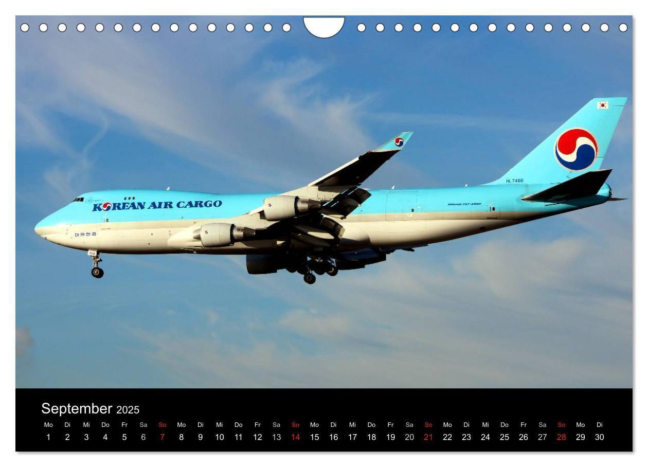 Bild: 9783435630301 | Internationale Frachtflugzeuge (Wandkalender 2025 DIN A4 quer),...