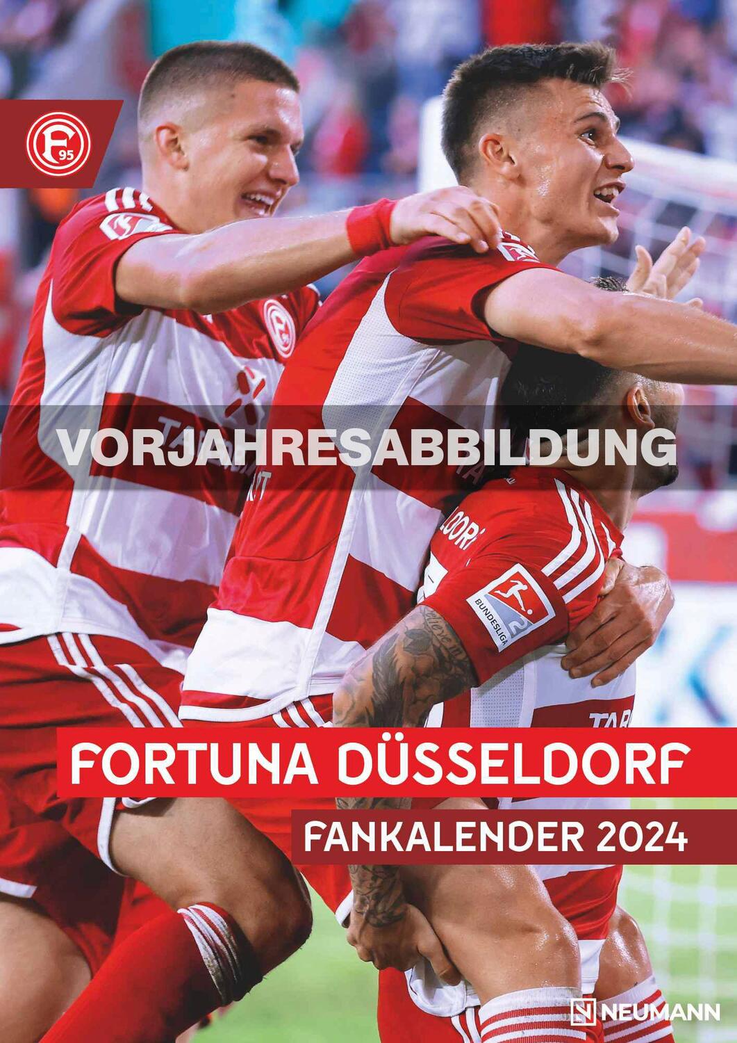 Cover: 4002725994981 | Fortuna Düsseldorf 2025 A3-Kalender - Fan-Kalender Fußball-Kalender...