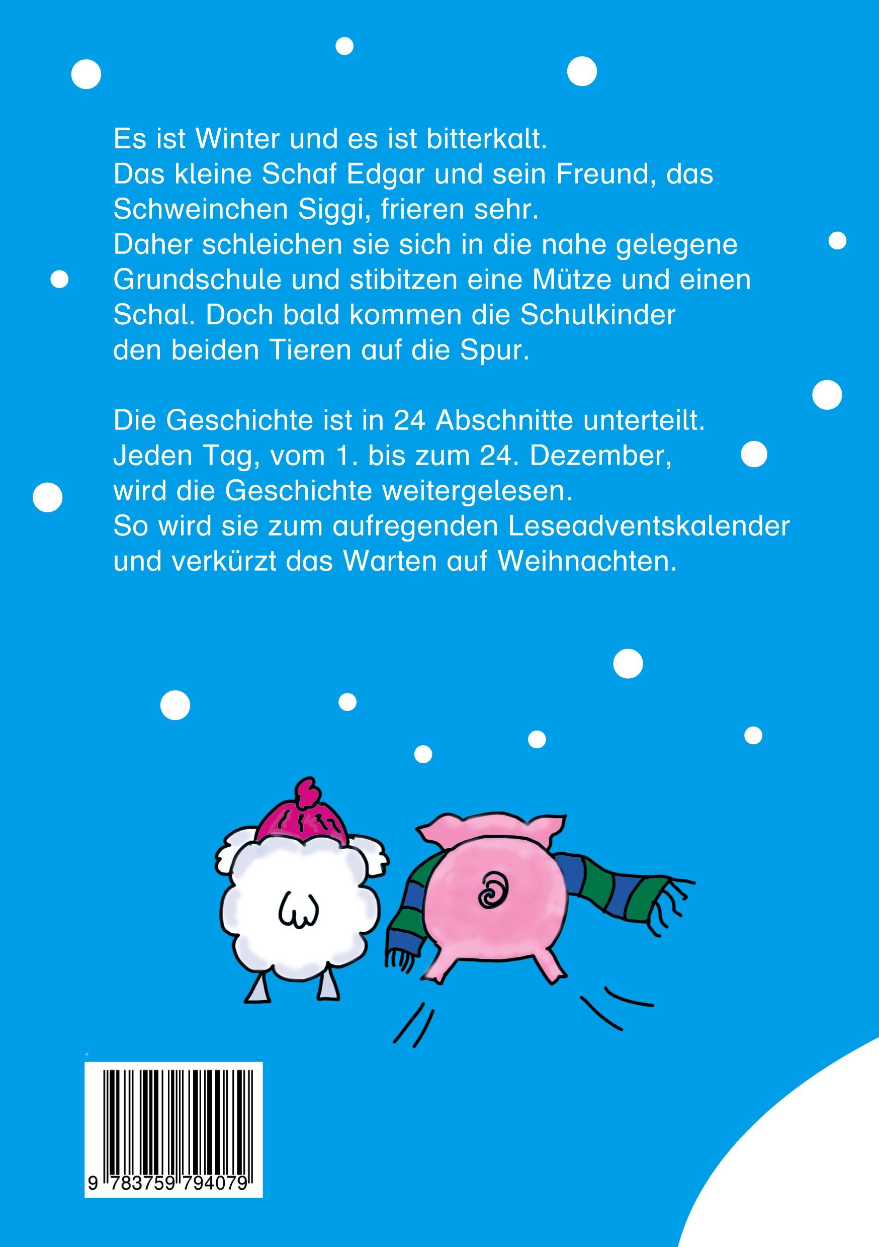 Rückseite: 9783759794079 | Edgar, das Schaf - Diebische Weihnachten | Tamara Foerster | Buch