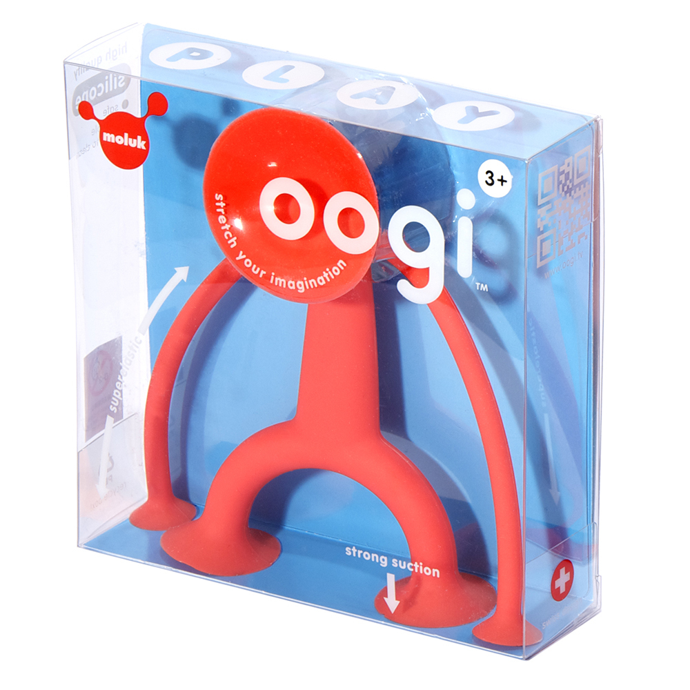 Cover: 7640153431011 | Moluk Oogi Elastische Spielfigur rot (MQ6) | Stück | 2843101 | Moluk